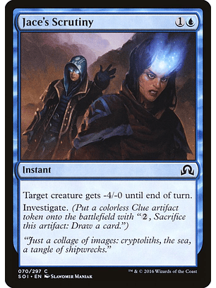 Jace's Scrutiny | Inglés | NM | SOI