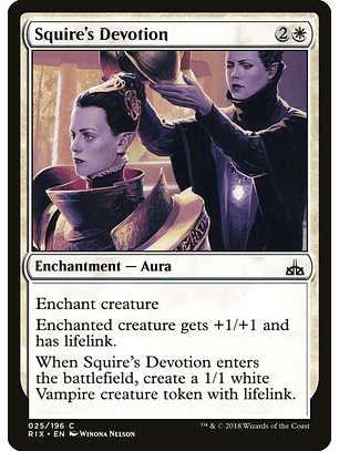 Squire's Devotion | Inglés | NM | RIX