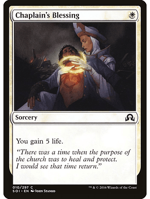 Chaplain's Blessing | Inglés | NM | SOI