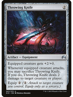 Throwing Knife | Español | NM | ORI