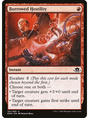Borrowed Hostility | Español | NM | EMN
