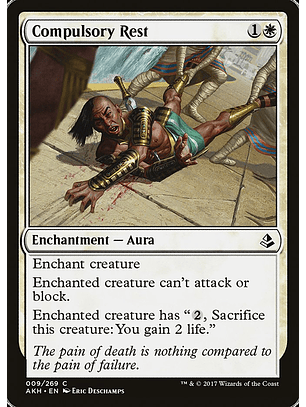 Compulsory Rest | Español | NM | AKH