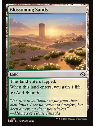 Blossoming Sands | Inglés | NM | TDM