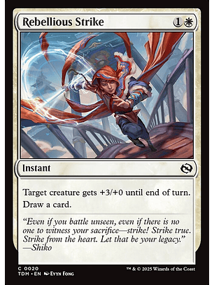 Rebellious Strike | Inglés | NM | TDM