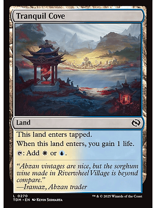 Tranquil Cove | Inglés | NM | TDM