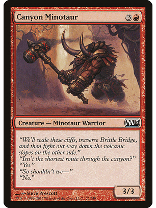 Canyon Minotaur | Inglés | NM | M13