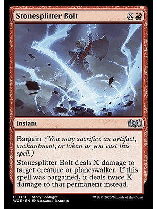 Stonesplitter Bolt | Inglés | NM | WOE