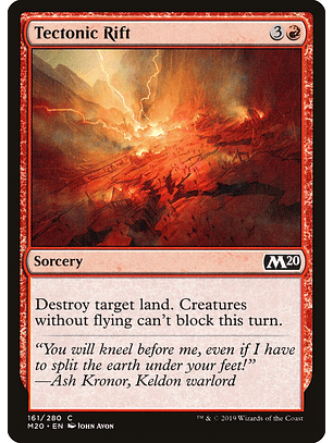 Tectonic Rift | Español | NM | M20