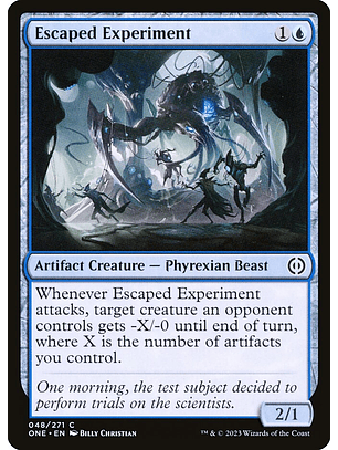 Escaped Experiment | Inglés | NM | ONE