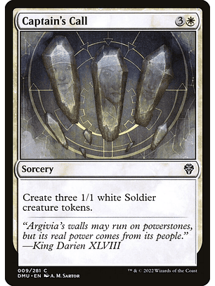 Captain's Call | Español | NM | DMU