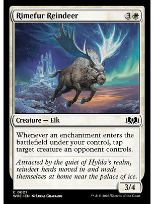 Rimefur Reindeer | Inglés | NM | WOE