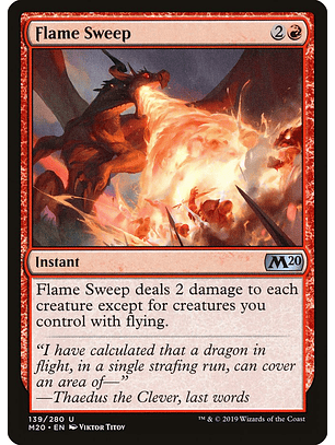 Flame Sweep | Inglés | NM | M20