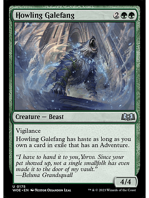 Howling Galefang | Inglés | NM | WOE