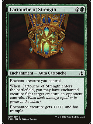 Cartouche of Strength | Español | NM | AKH