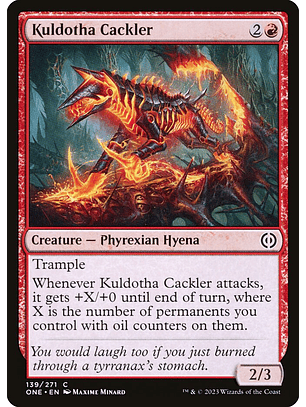 Kuldotha Cackler | Inglés | NM | ONE