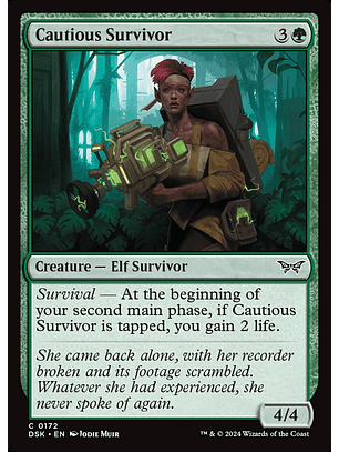 Cautious Survivor | Español | NM | DSK