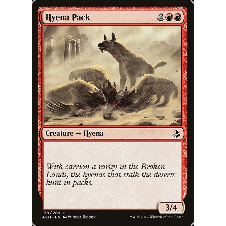 Hyena Pack | Inglés | NM | AKH 1
