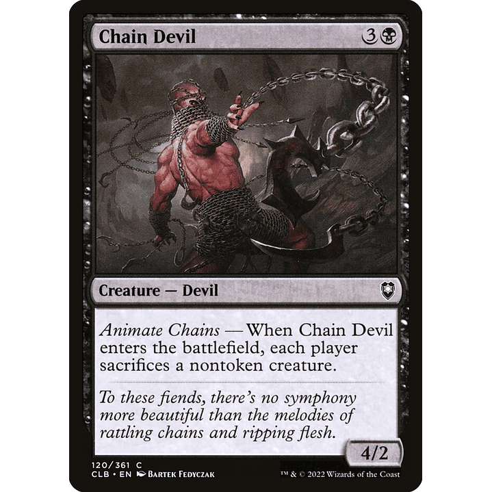Chain Devil | Inglés | NM | CLB 1