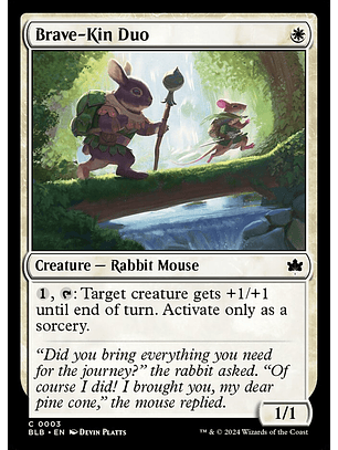 Brave-Kin Duo | Español | NM | BLB