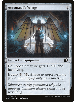 Aeronaut's Wings | Español | NM | BRO