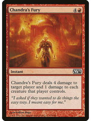 Chandra's Fury | Inglés | NM | M13