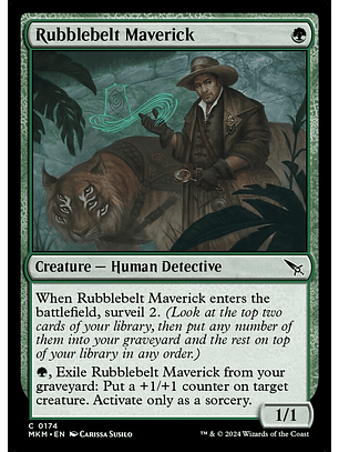 Rubblebelt Maverick | Inglés | NM | MKM