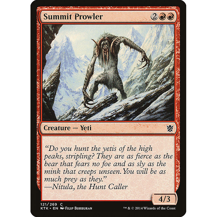Summit Prowler | Español | NM | KTK 1
