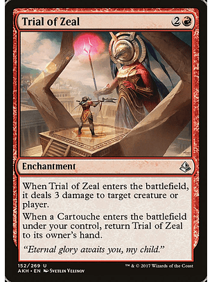 Trial of Zeal | Español | NM | AKH