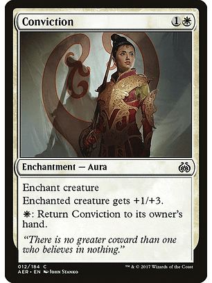 Conviction | Español | NM | AER