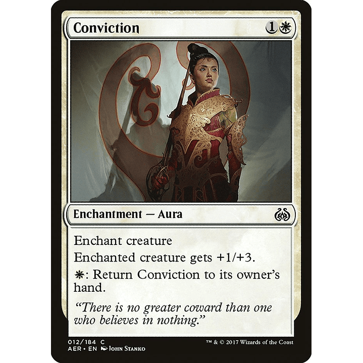Conviction | Español | NM | AER 1