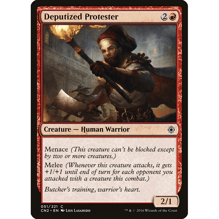 Deputized Protester | Inglés | NM | CN2 1