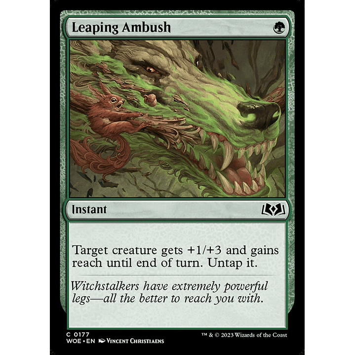 Leaping Ambush | Español | NM | WOE 1