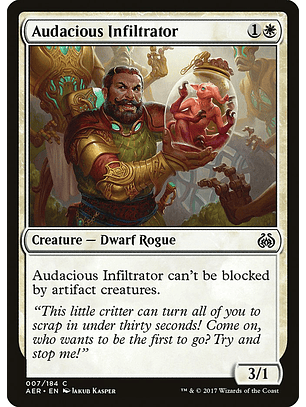 Audacious Infiltrator | Español | NM | AER