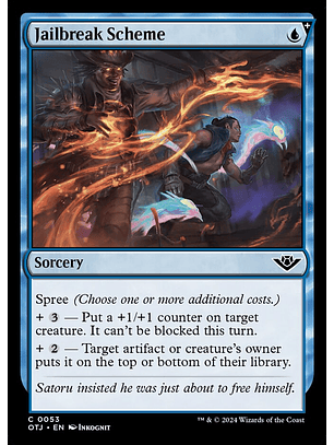 Jailbreak Scheme | Español | NM | OTJ