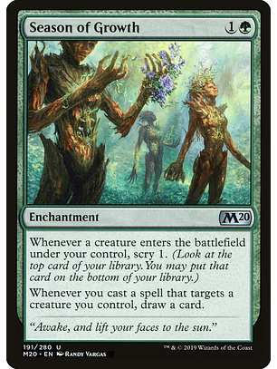 Season of Growth | Español | NM | M20