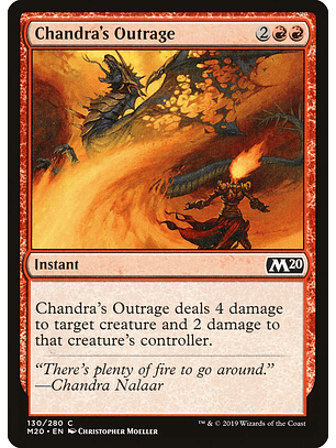 Chandra's Outrage | Español | NM | M20