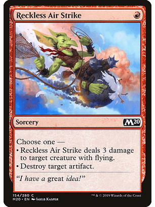 Reckless Air Strike | Inglés | NM | M20