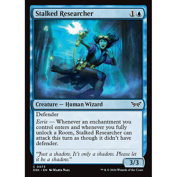 Stalked Researcher | Español | NM | DSK 1