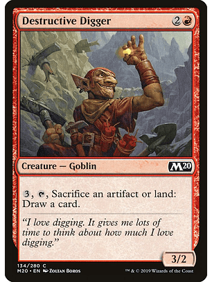 Destructive Digger | Inglés | NM | M20