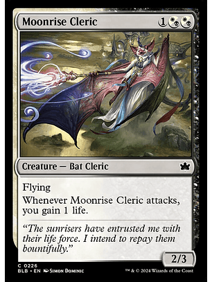 Moonrise Cleric | Español | NM | BLB