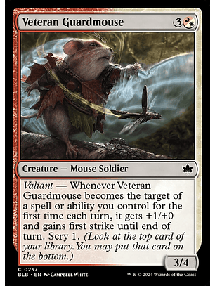 Veteran Guardmouse | Español | NM | BLB