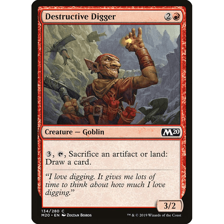 Destructive Digger | Español | NM | M20 1