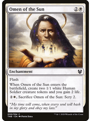 Omen of the Sun | Español | NM | THB