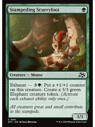 Stampeding Scurryfoot | Español | NM | DFT