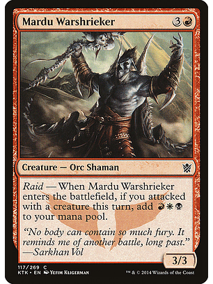 Mardu Warshrieker | Español | NM | KTK