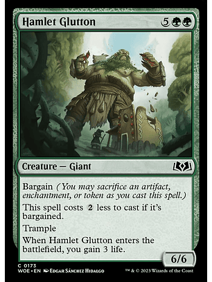 Hamlet Glutton | Inglés | NM | WOE