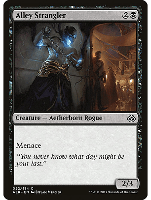 Alley Strangler | Español | NM | AER