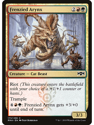 Frenzied Arynx | Inglés | NM | RNA