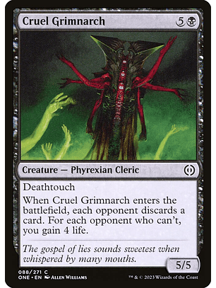 Cruel Grimnarch | Inglés | NM | ONE