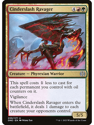 Cinderslash Ravager | Inglés | NM | ONE